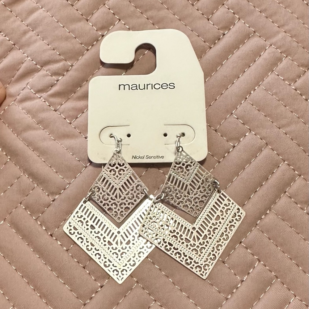 Maurice’s Silver Earrings